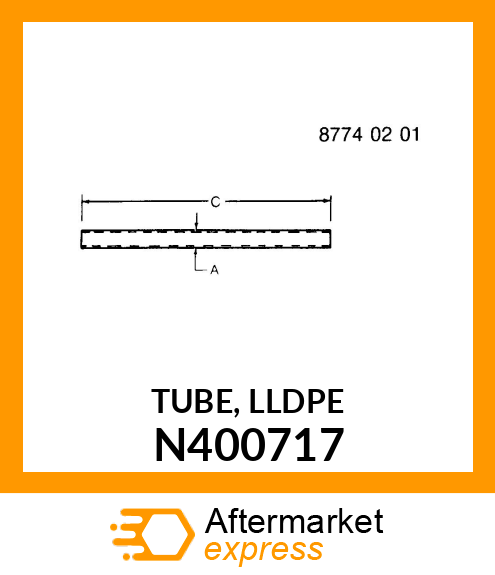 TUBE, LLDPE N400717