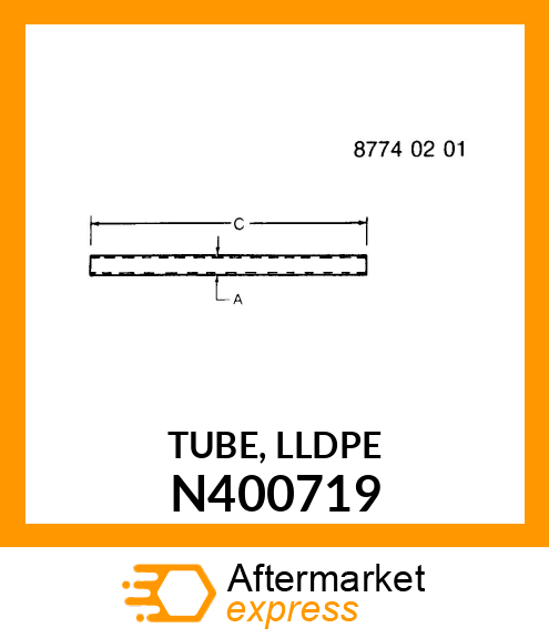 TUBE, LLDPE N400719