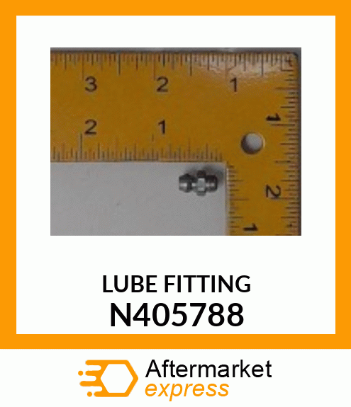 LUBRICATION FITTING, STRAIGHT N405788