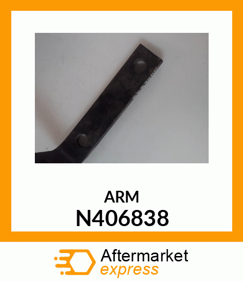 ARM, LH FRONT SCRAPER ATTACHING N406838