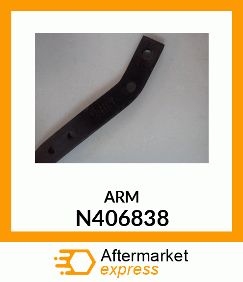 ARM, LH FRONT SCRAPER ATTACHING N406838