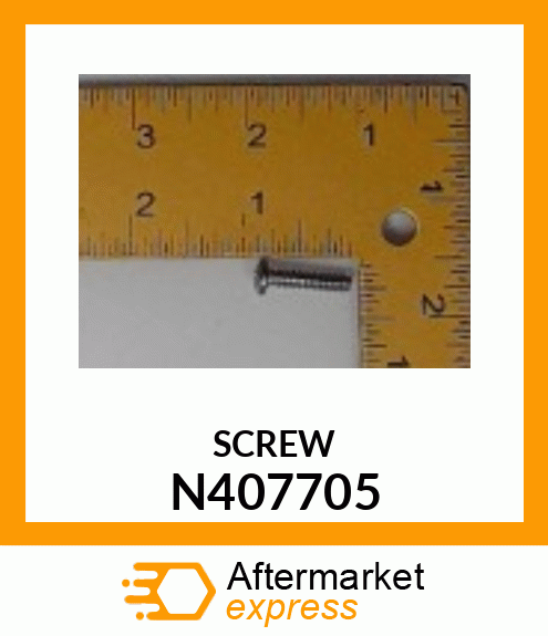 SCREW, SCREW, #8 X 3/4" SS SELF TAP N407705