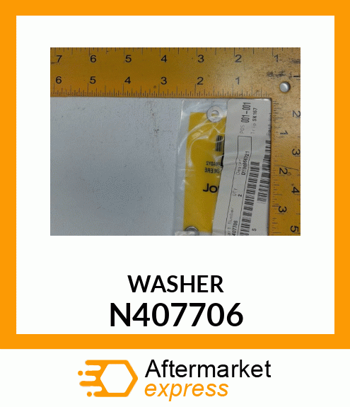 WASHER, WASHER, STAINLESS STEEL N407706