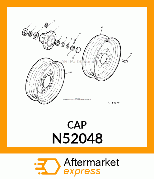 CAP, CAP, GREASE N52048