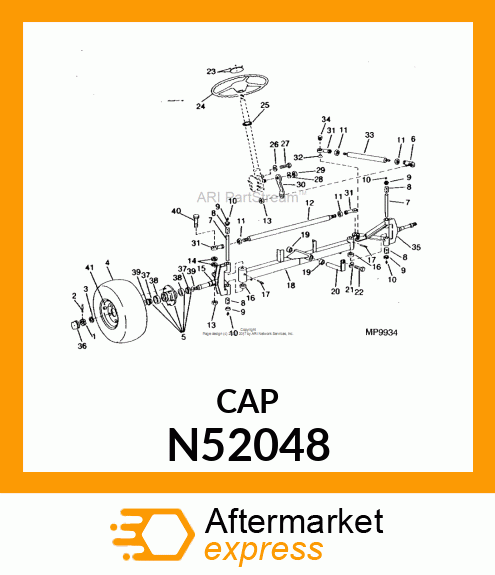 CAP, CAP, GREASE N52048