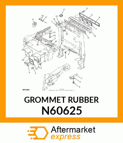 GROMMET RUBBER N60625