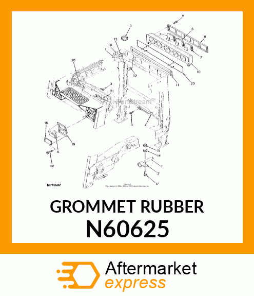 GROMMET RUBBER N60625