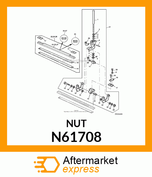 NUT N61708