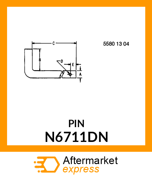 HITCH PIN N6711DN