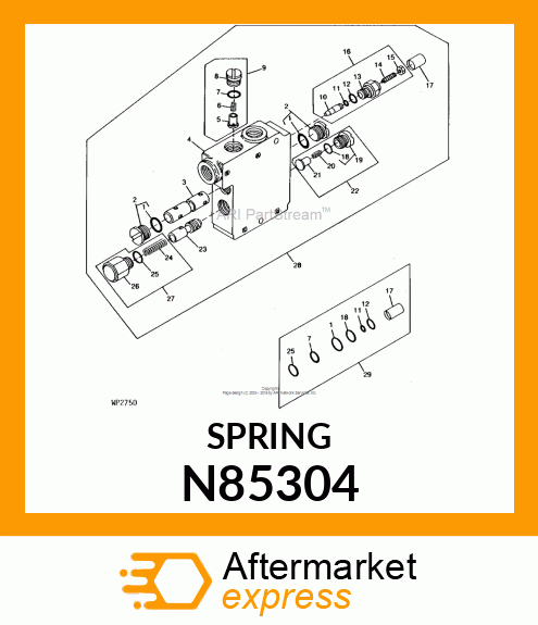 SPRING COMPRESSION N85304