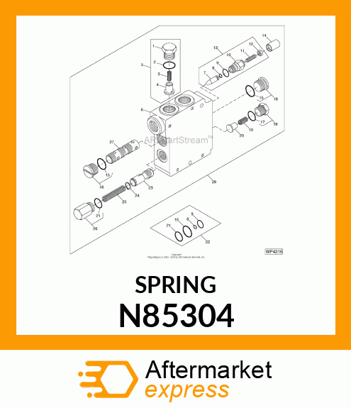 SPRING COMPRESSION N85304