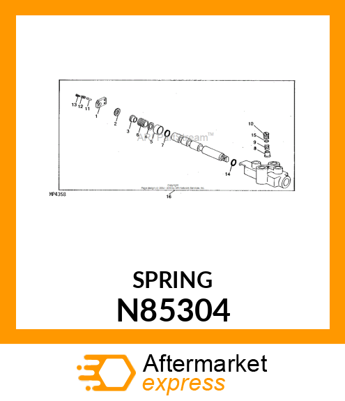 SPRING COMPRESSION N85304