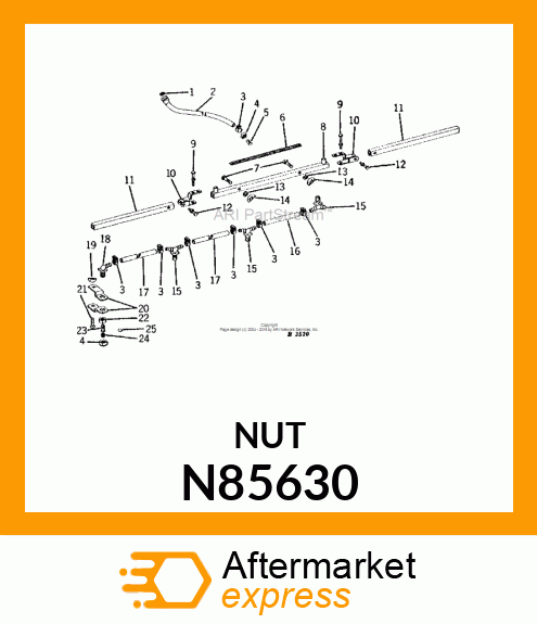 NOZZLE CAP,STD. THREADED N85630