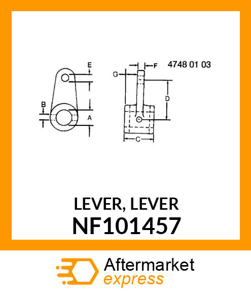 LEVER, LEVER NF101457