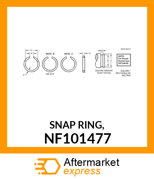 SNAP RING, NF101477