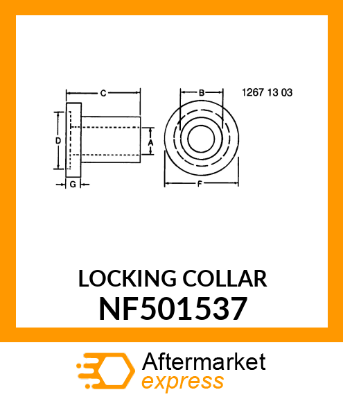 LOCKING COLLAR NF501537