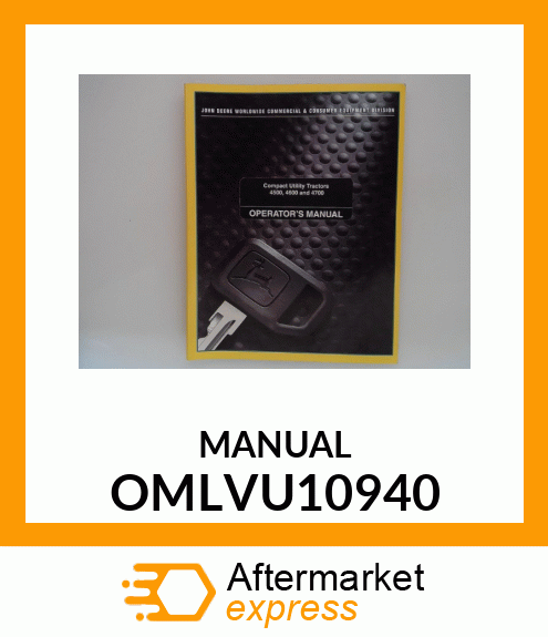 Operator's Manual - 4500(150001-)4600(160001-)4700 CUTS OMLVU10940