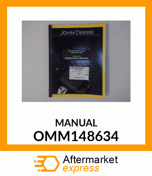 Operator's Manual - OPMAN,X465,X475,X485 L&G TRACTORS OMM148634