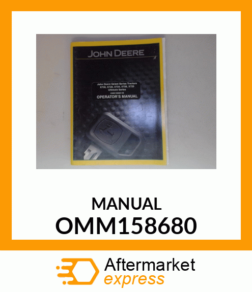 Operator's Manual - X700,X720,X724,X728,X729(040001-) OMM158680