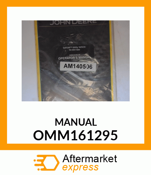 Operator's Manual - TH 6X4 GAS GTR UTLTY VHCL(050001-) OMM161295