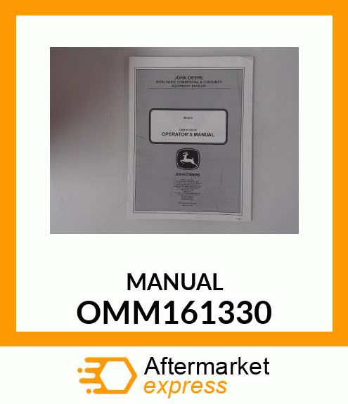 Operator's Manual - WINCH OMM161330