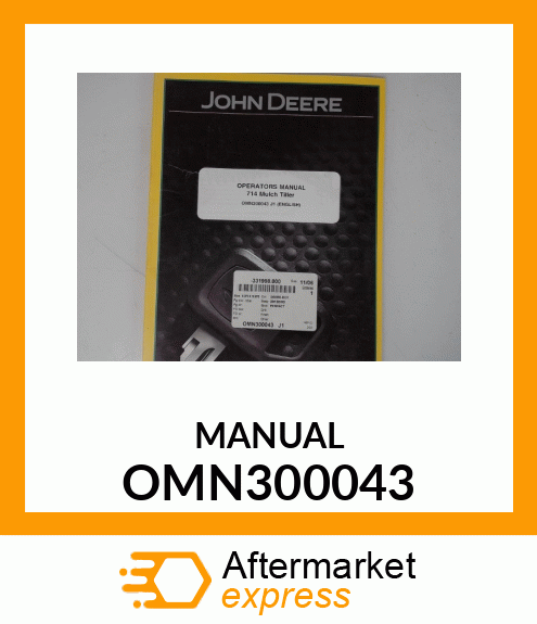 Operator's Manual - OPMAN,714 MULCH TILLER OMN300043