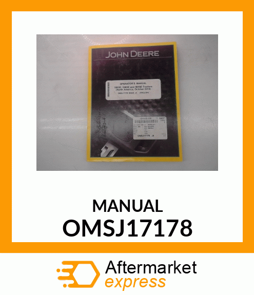 Operator's Manual - 5055E, 5065E, 5075E TRACTORS OMSJ17178