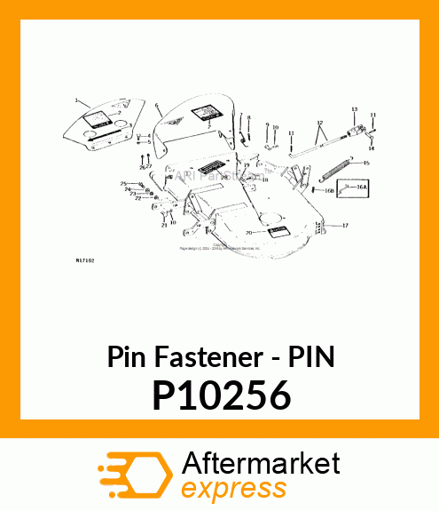 Pin Fastener - PIN P10256