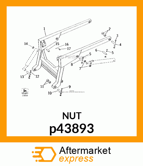 LOCK NUT p43893