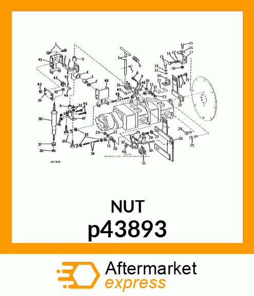 LOCK NUT p43893