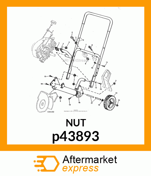 LOCK NUT p43893