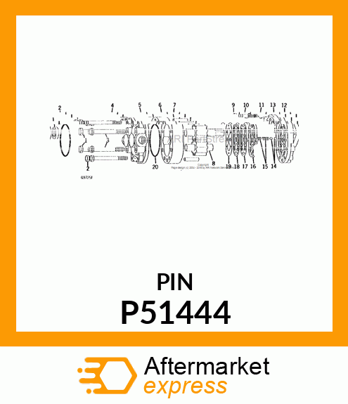 Dowel Pin P51444