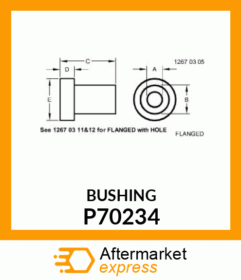 BUSHING P70234