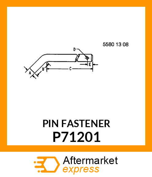 PIN FASTENER P71201