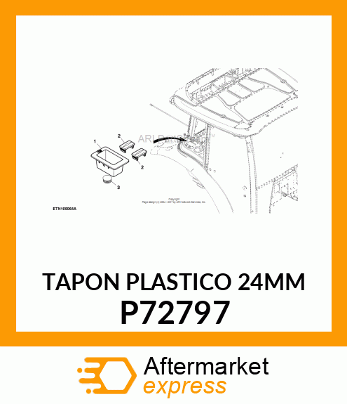 TAPON PLASTICO 24MM P72797