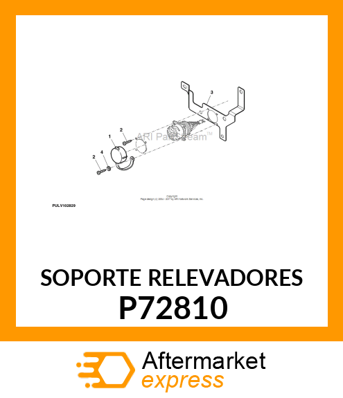 SOPORTE RELEVADORES P72810