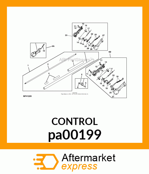 THROTTLE CONTROL, 1"/26MM, MHI pa00199