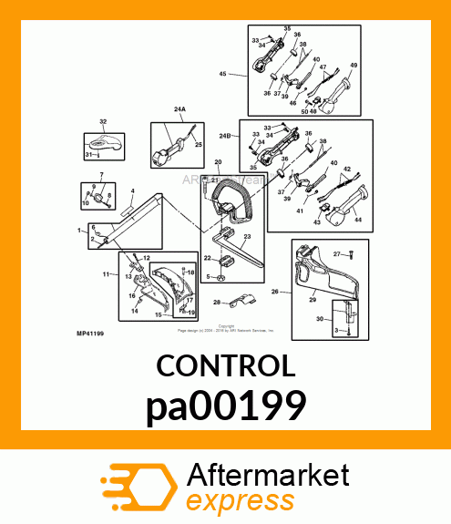 THROTTLE CONTROL, 1"/26MM, MHI pa00199