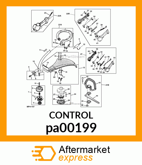 THROTTLE CONTROL, 1"/26MM, MHI pa00199