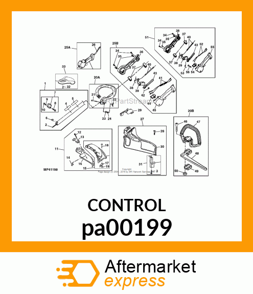 THROTTLE CONTROL, 1"/26MM, MHI pa00199