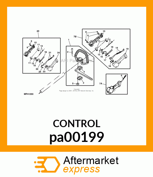 THROTTLE CONTROL, 1"/26MM, MHI pa00199