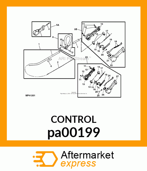 THROTTLE CONTROL, 1"/26MM, MHI pa00199