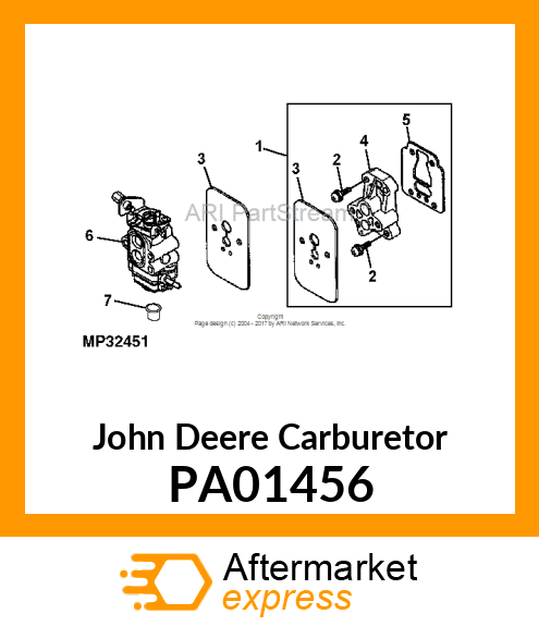Carburetor PA01456