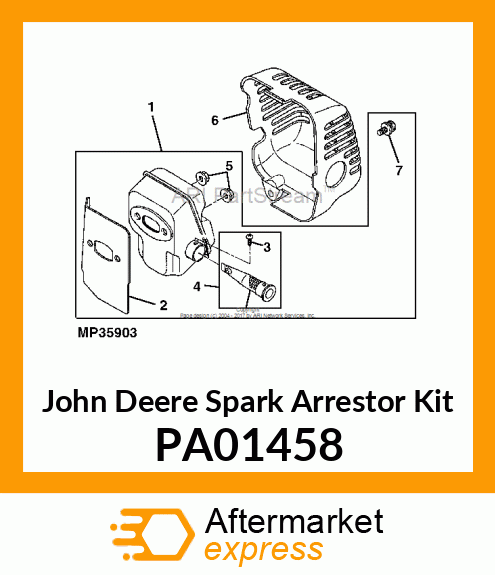 Spark Arrestor Kit PA01458