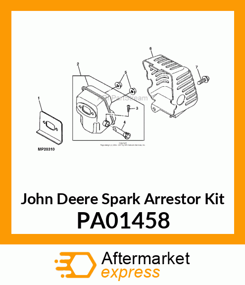 Spark Arrestor Kit PA01458