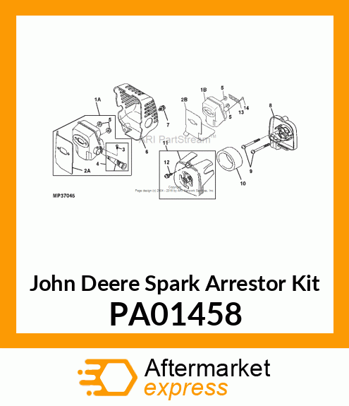 Spark Arrestor Kit PA01458