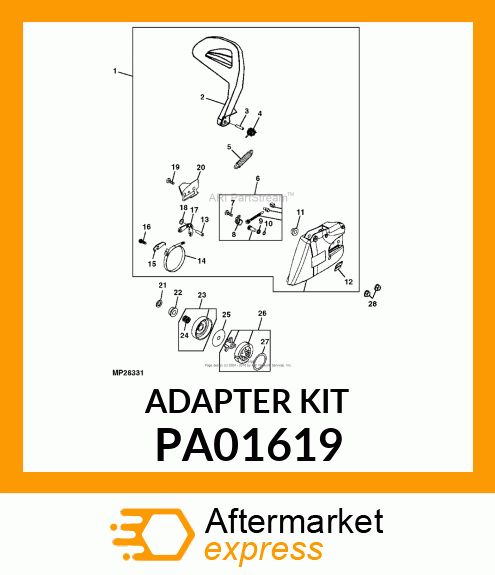 Adapter Kit PA01619