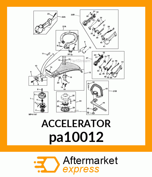 THROTTLE CONTROL, 1"/26MM, MHI pa10012