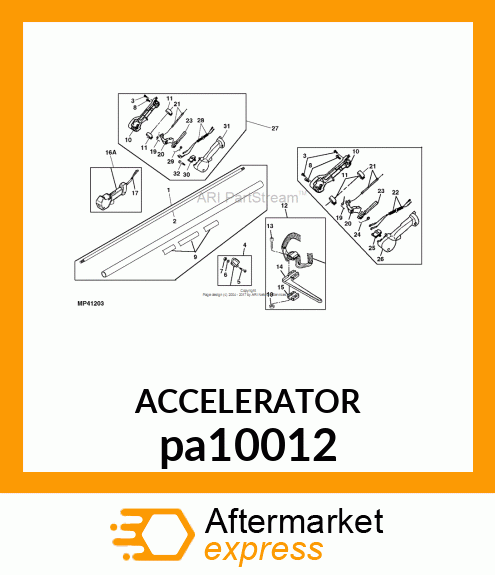 THROTTLE CONTROL, 1"/26MM, MHI pa10012