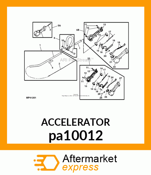 THROTTLE CONTROL, 1"/26MM, MHI pa10012